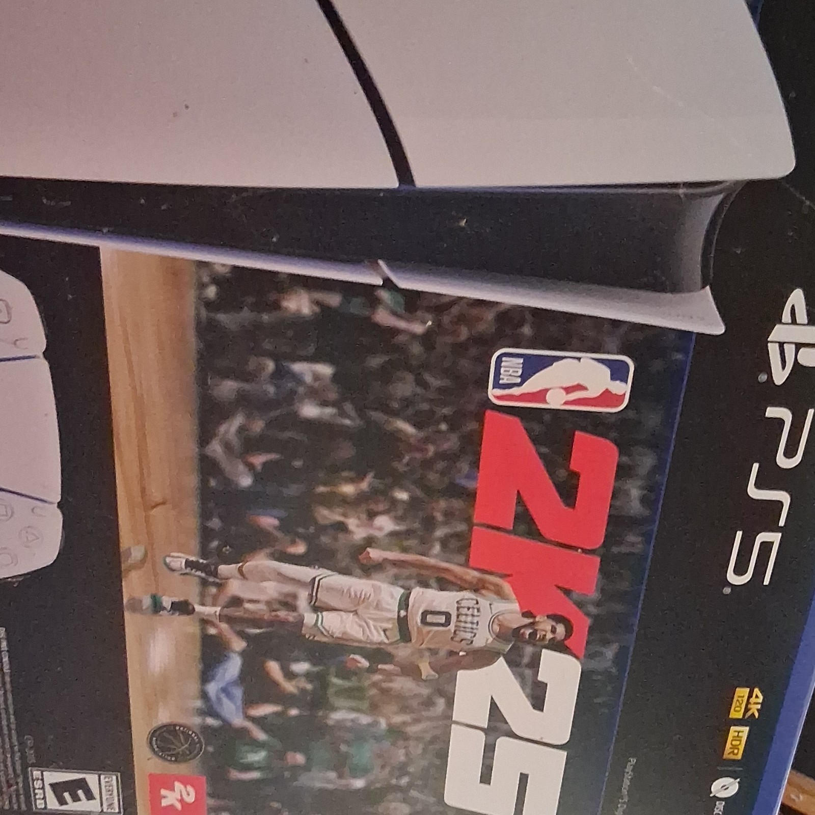 Sony PlayStation 5 NBA 2K25 Bundle 4K UHD HDR Home Console White Black