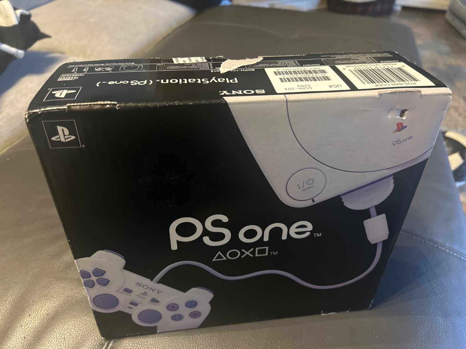 Sony Playstation PS One Video Game Console – White