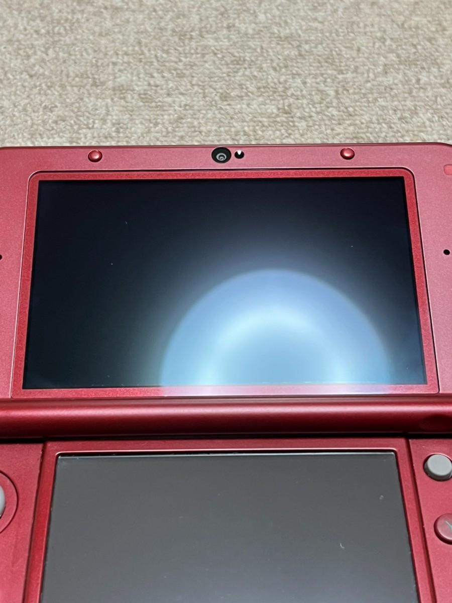 New 3DS LL XL Metalic red Japan Nintendo Console region Japanese B884