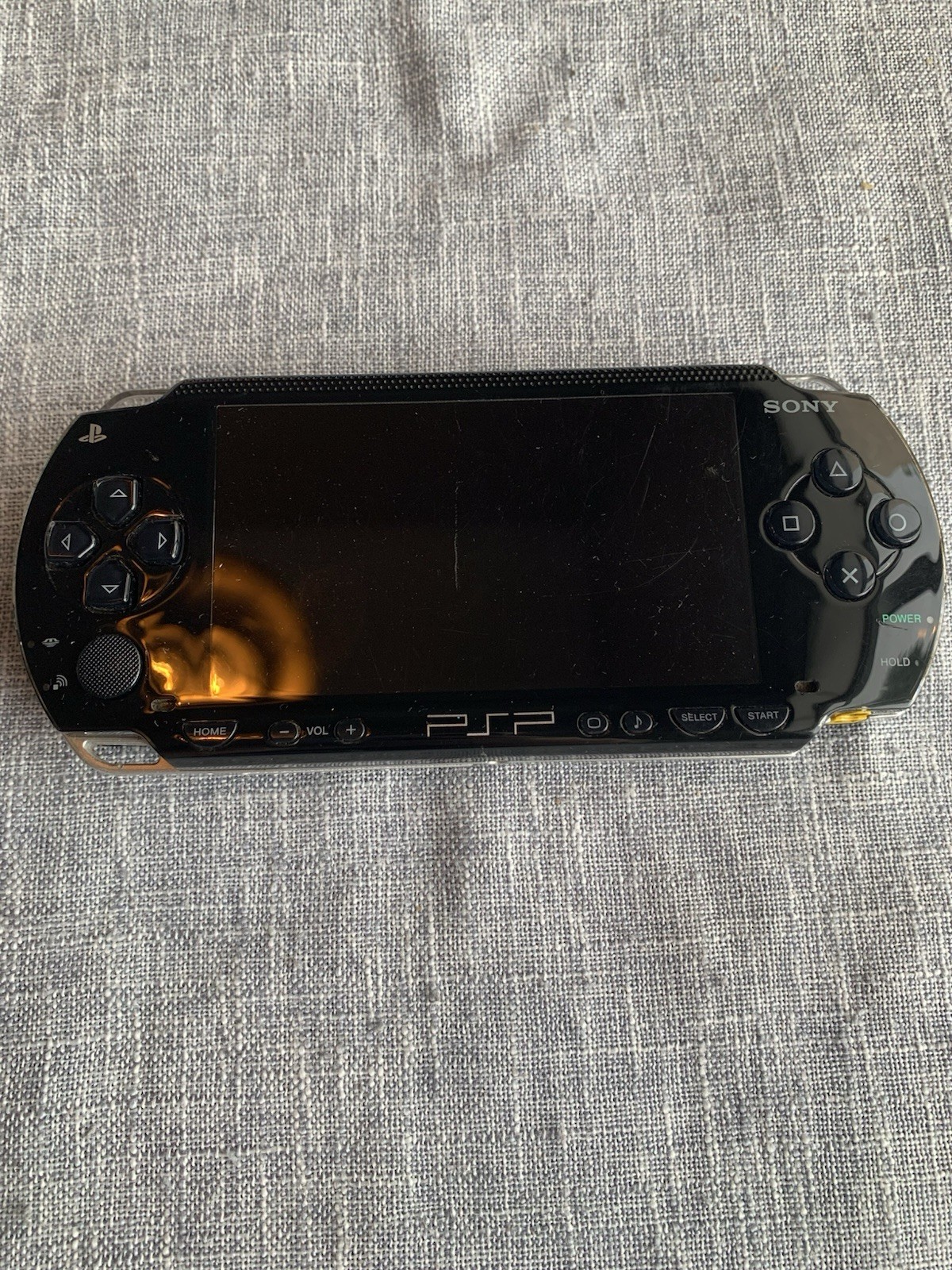 Sony PSP-1001 Black Console W/ Charger + More