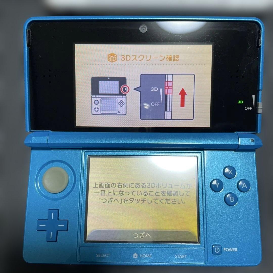 3DS/2DS/DS 3Dsll Jibanyan Pack 3Ds Light Blue Body Only Somewhat Difficult Japan