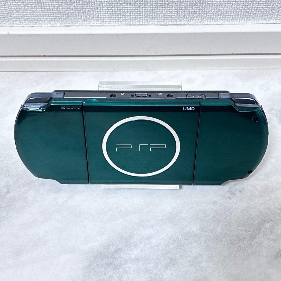 Excellent Sony PSP-3000 Console Green Rare Color Region free