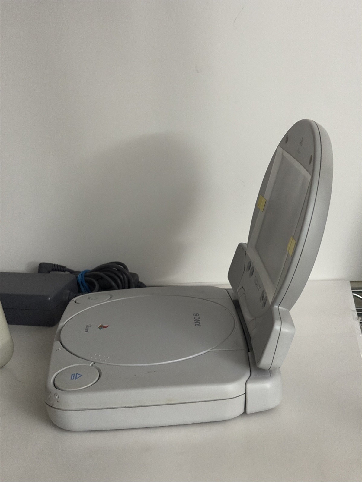 Sony PS One Playstation Slim PS1 Console w/LCD Screen SCPH-101 TESTED