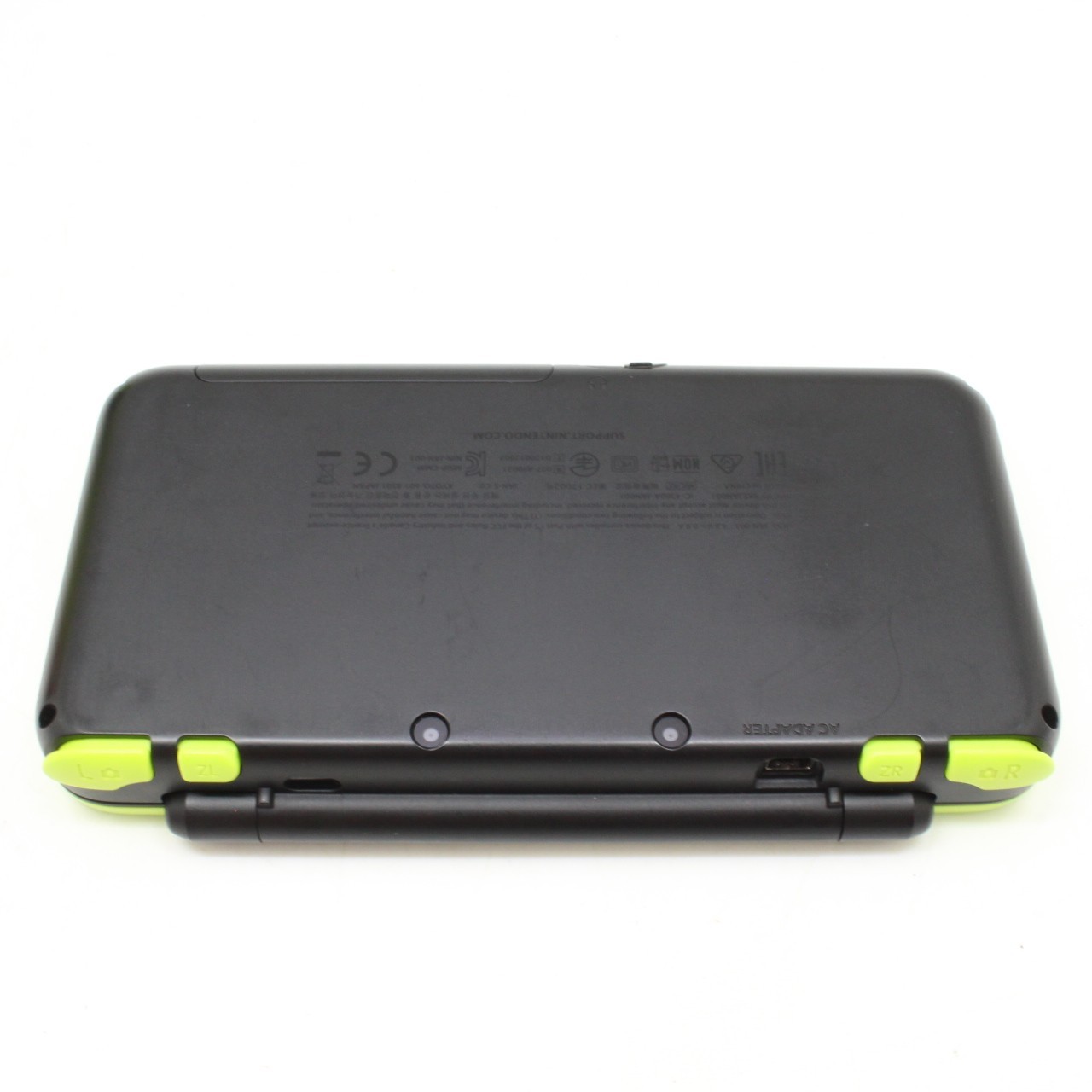 [ NEAR MINT IN BOX ] NINTENDO NEW 2DS XL Black Lime Game Console From Japan 4172