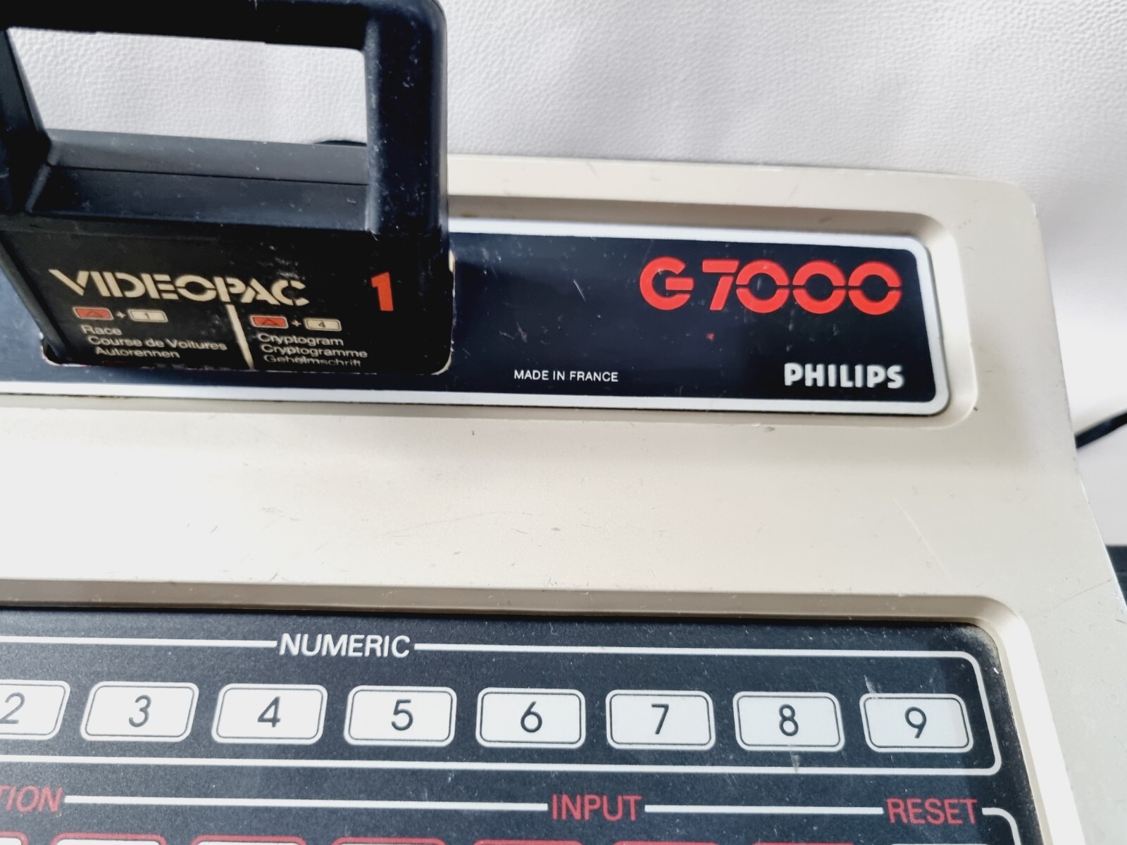 VINTAGE PHILIPS VIDEO PAC COMPUTER CONSOLE G7000