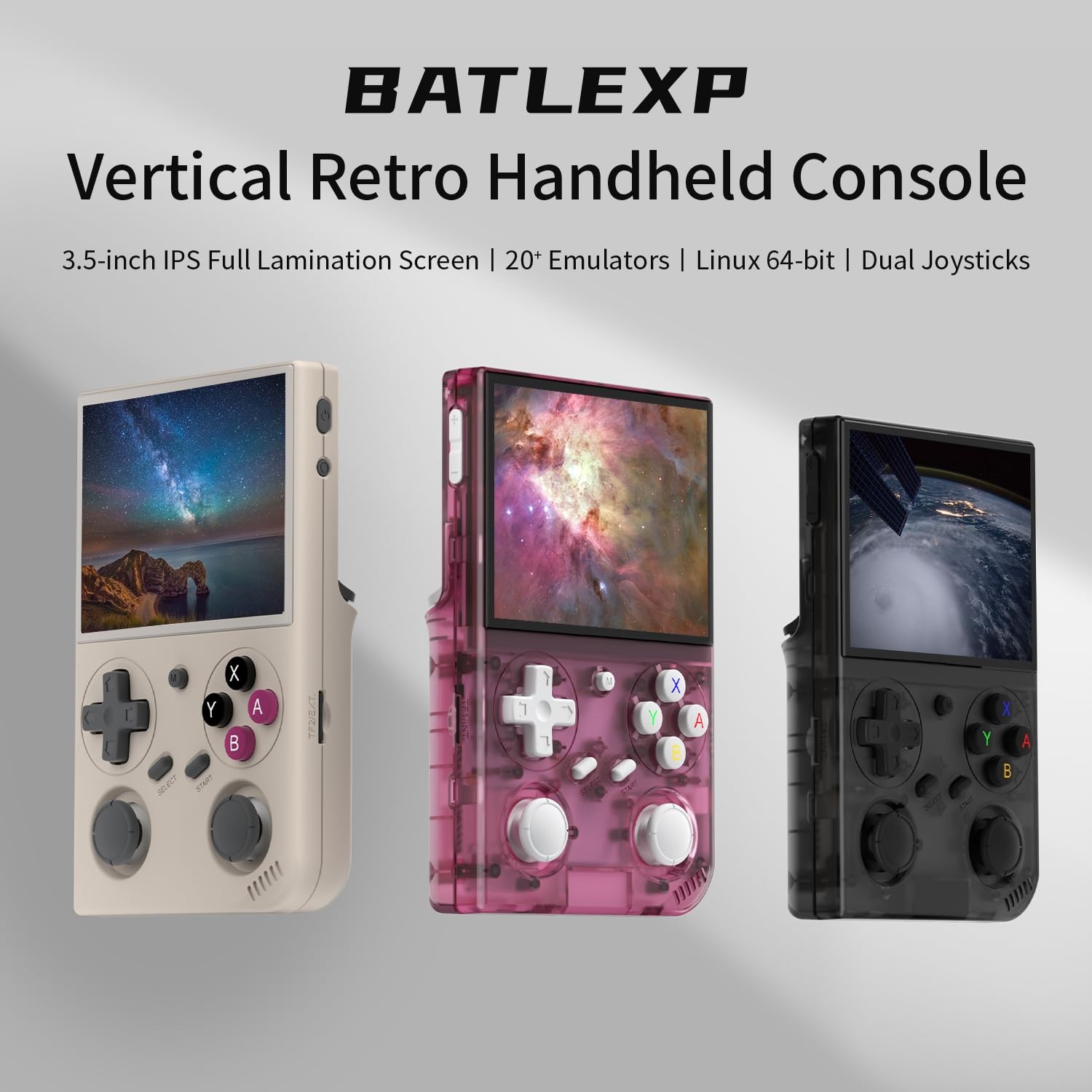 G350 Handheld Game Console , G350 Gaming Console 3.5” IPS Screen Linux Syste…