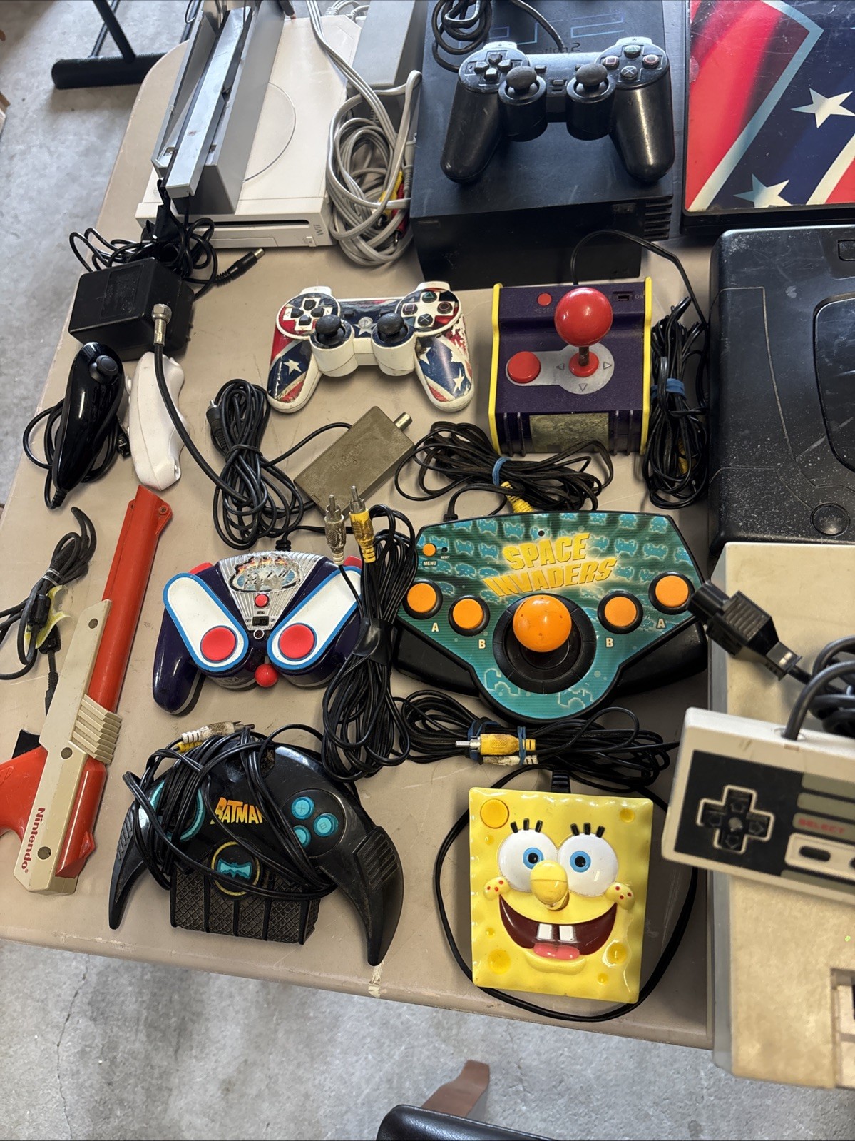 Two Nintendo, PS3, PS2, Sega, And Wii, Various Games, Controllers – NOT TESTED