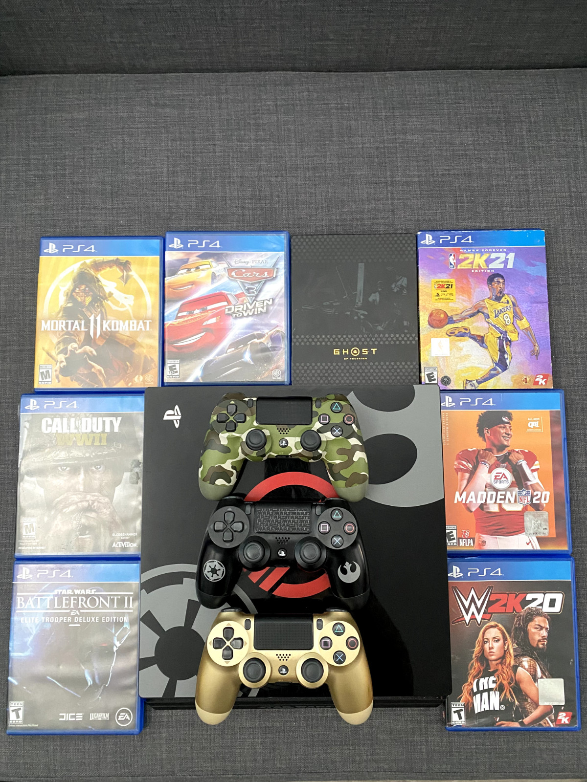 Sony PlayStation 4 Pro STAR WARS: Battlefront II Limited Edition Bundle, 1TB