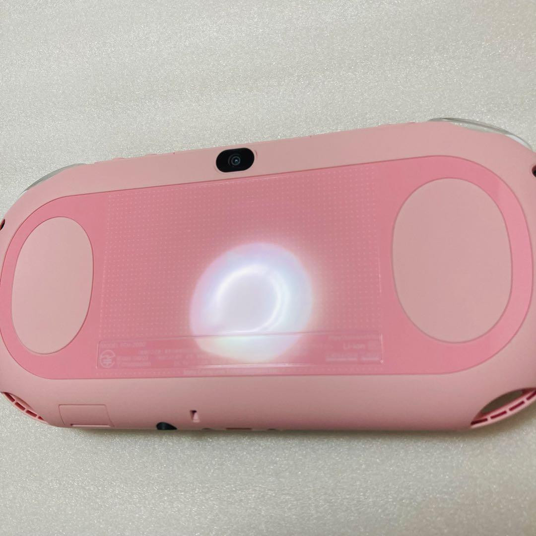 Sony PS Vita Slim PCH-2000 ZA19 Light Pink White Console Boxed Tested Japan F/S