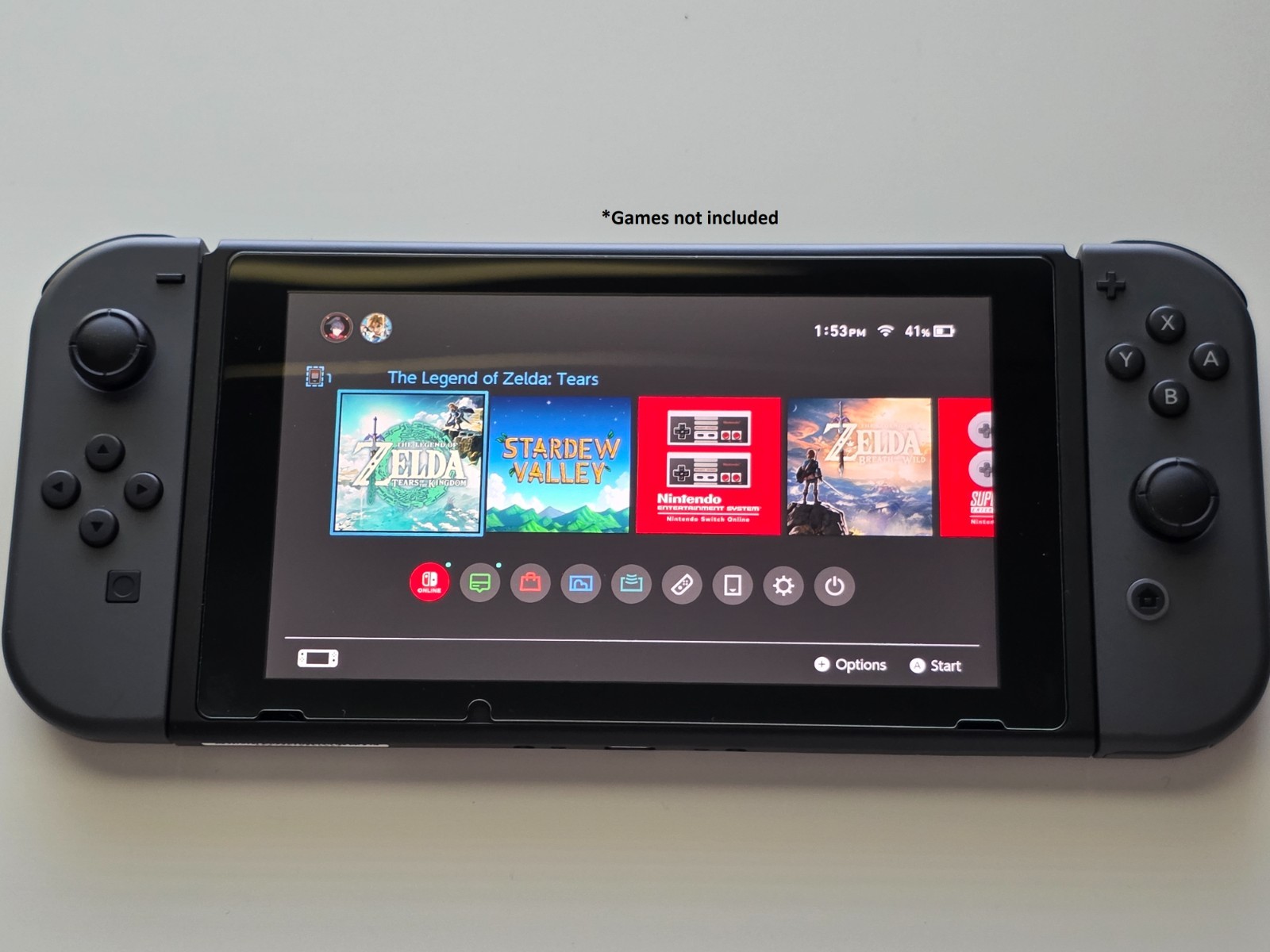 Nintendo Switch HAC-001(-01) 32GB Console with Gray Joy‑Con (Adult Owned)