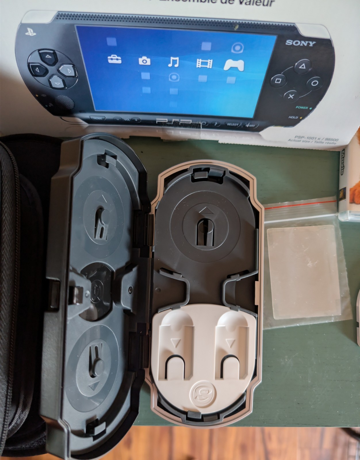 Sony Playstation PSP-1001 Handheld Game Console Bundle