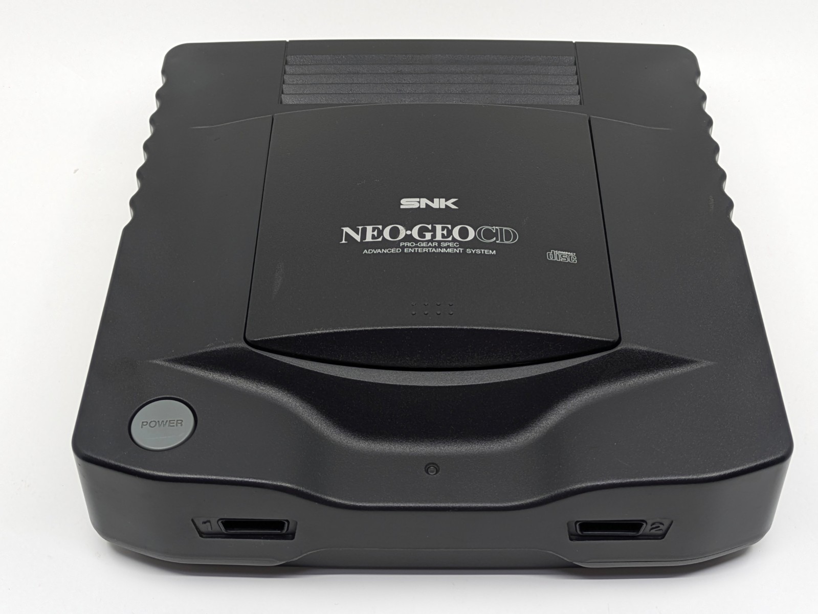 Neo Geo CD CD-T01 Console SNK w/ 2 Controller AC Adapter Tested Japan