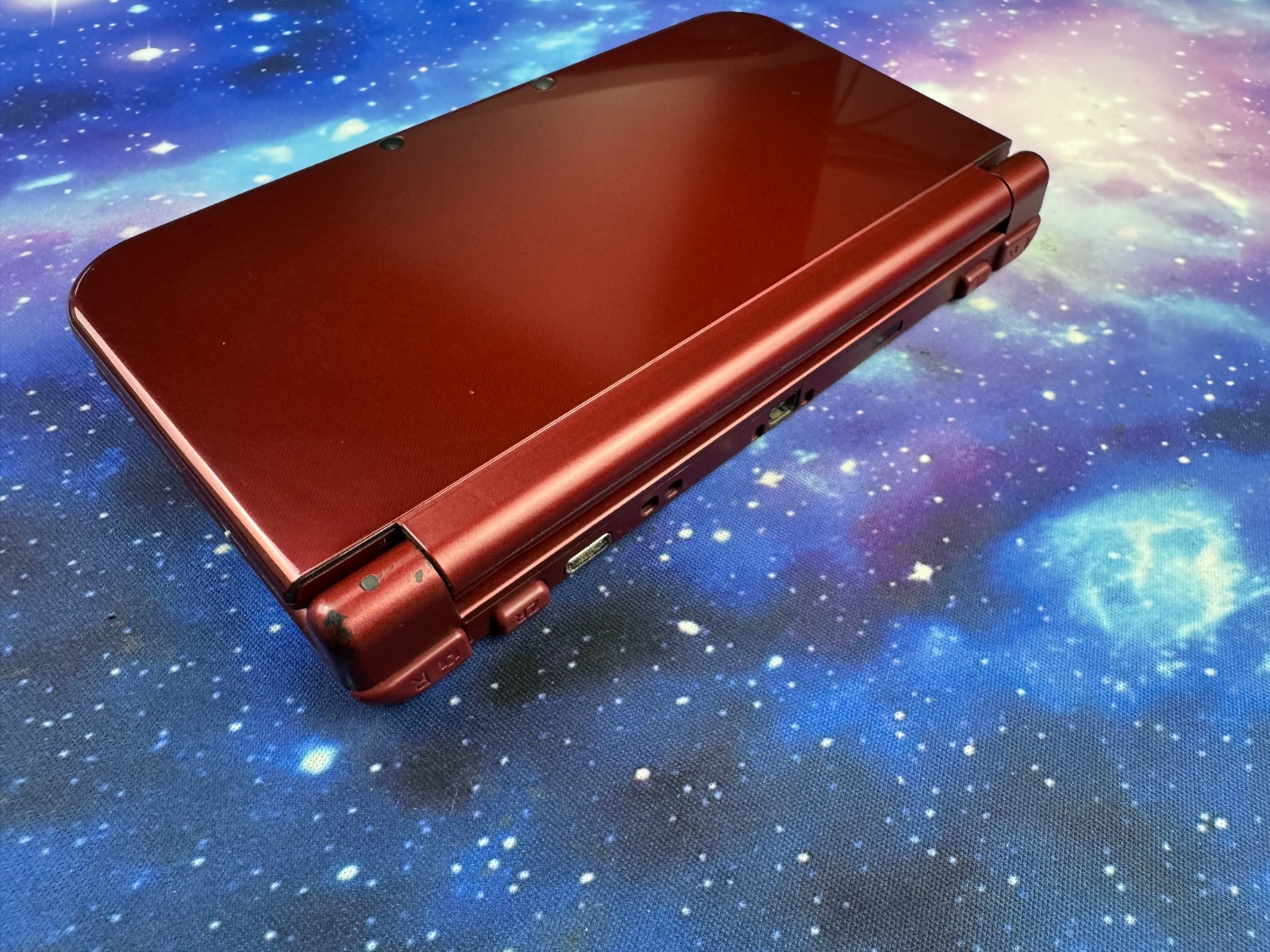 USB-C INBUILT CAPTURE CARD Metallic Red New Nintendo 3DS XL Console 128gb