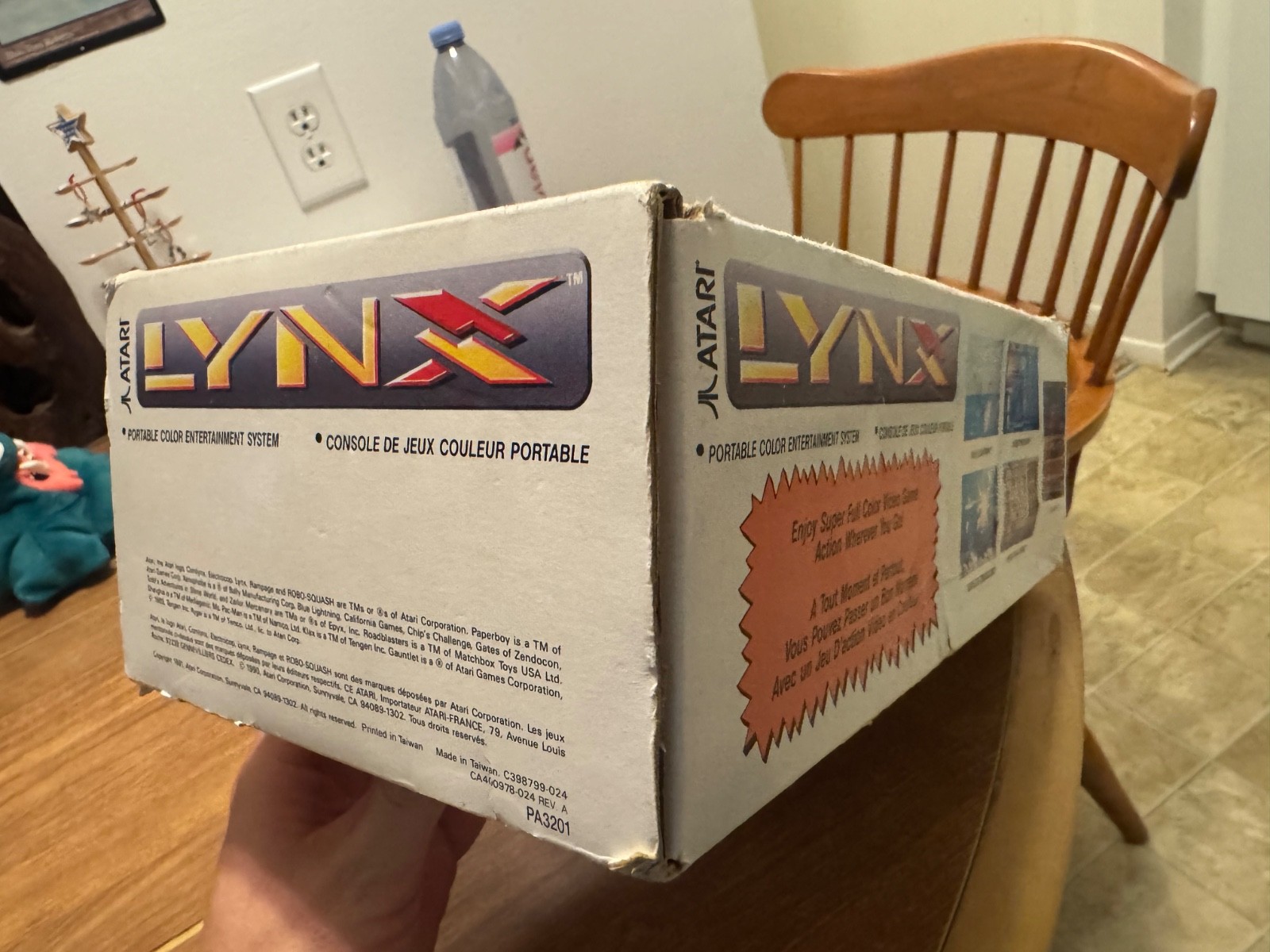 Atari Lynx II handheld video game system console CIB complete UNTESTED NO POWER