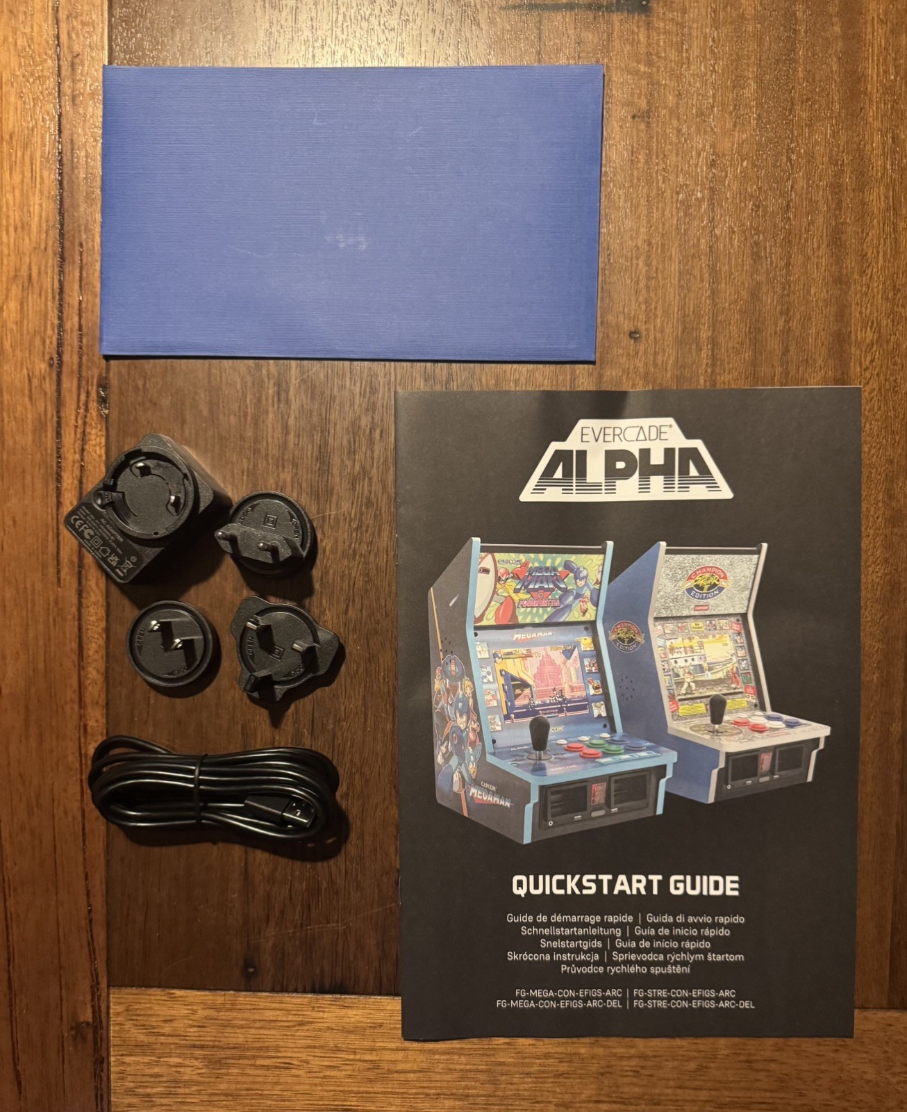 BLAZE EVERCADE ALPHA MEGA MAN™ BARTOP ARCADE RETRO MACHINE + CONSOLE + 26 GAMES