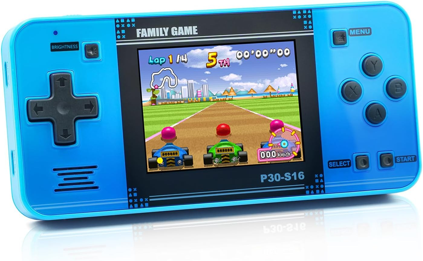 Handheld Game for Kids -Preloaded 220 Retro Video Games, Portable Gaming Player