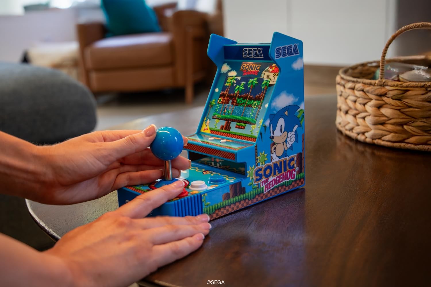 Sonic Joystick Player: Sonic The Hedgehog, 2 Games in 1, Sega Classic, Gifts …