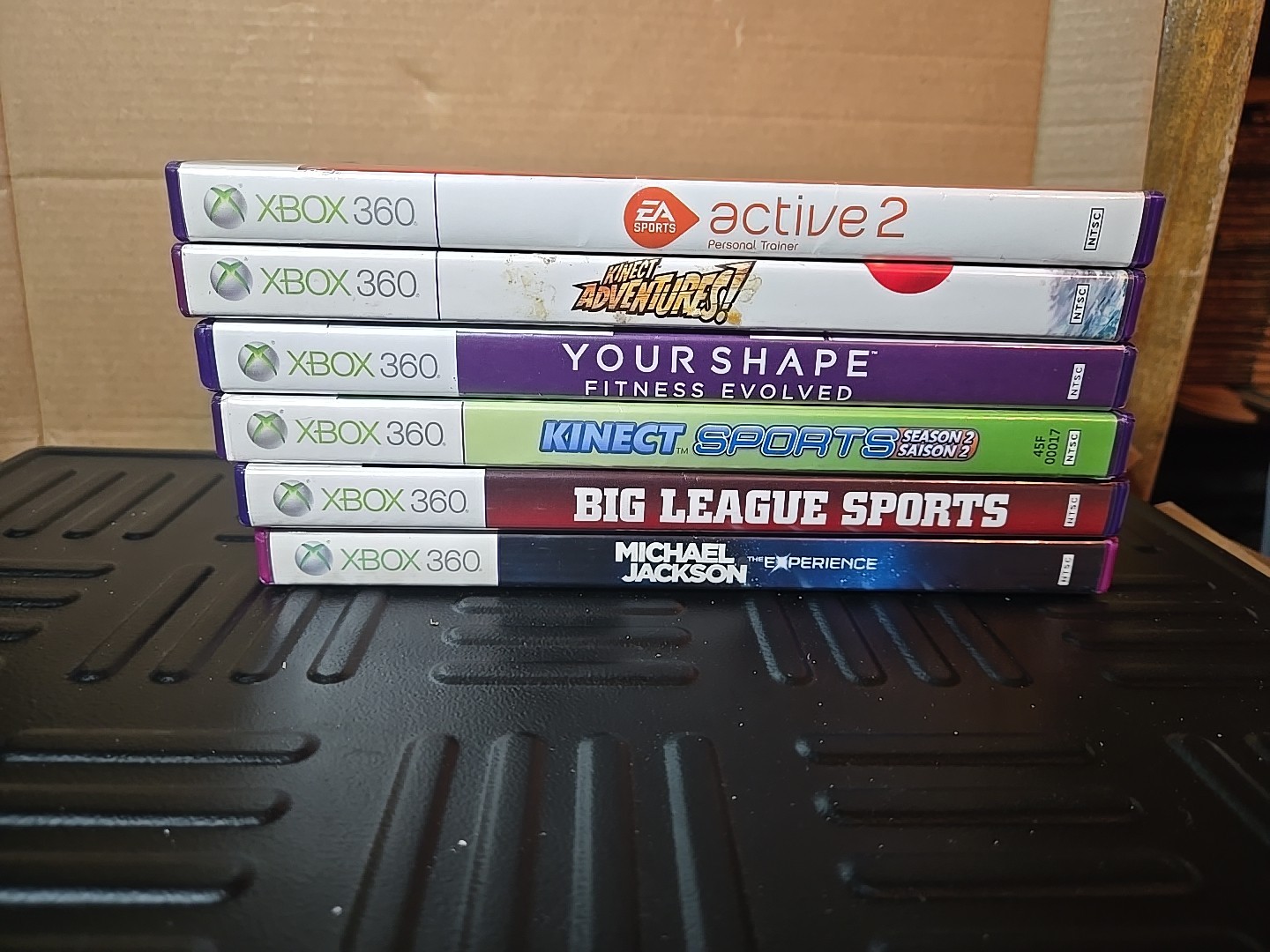 Microsoft Xbox One 500gb – Black with Motion Kinect (Tested Working) 6 Games