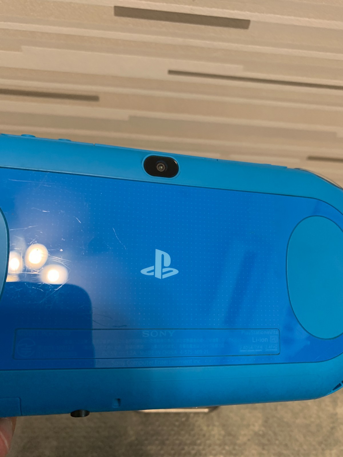 SONY PlayStation PS Vita PCH-2000ZA23 soft set Aqua Blue
