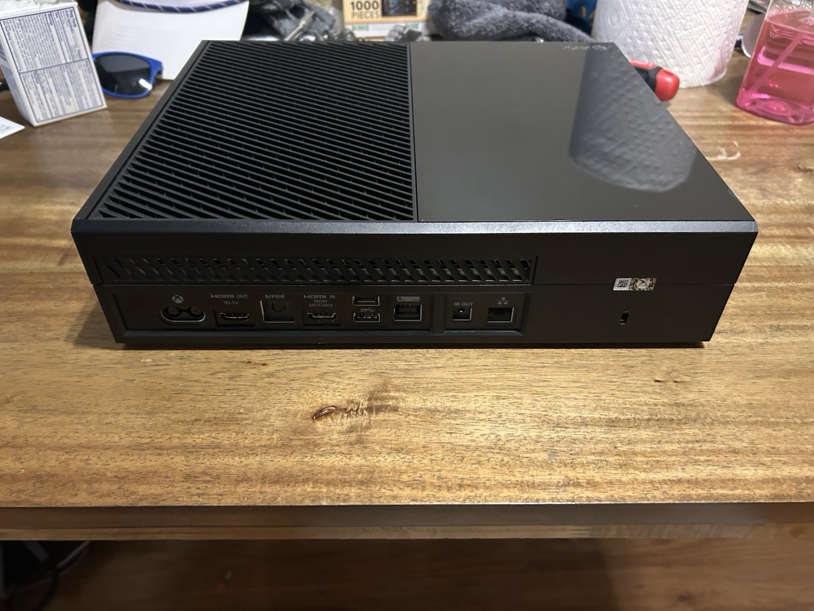 Xbox One 500GB Console + Controller + HDMI + Power Cable – Good Condition