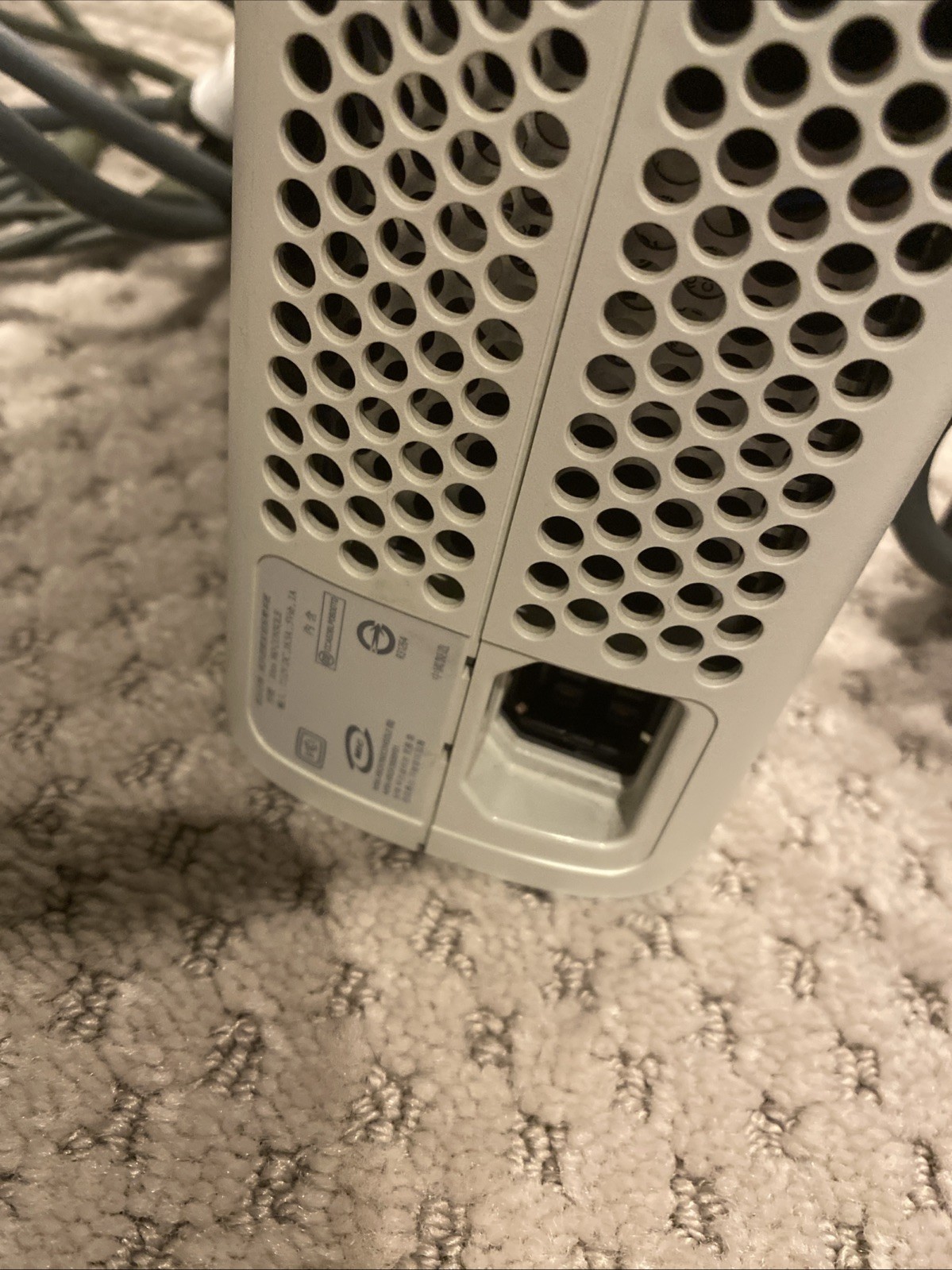Xbox 360 Working XENON No HDMI White Phat Console Bundle W/Cords And Games