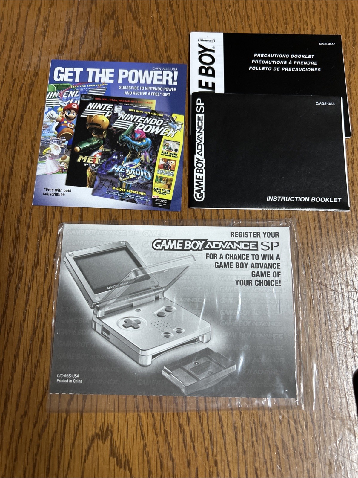 Nintendo Game Boy Advance SP Console – Cobalt Blue Complete CIB Working