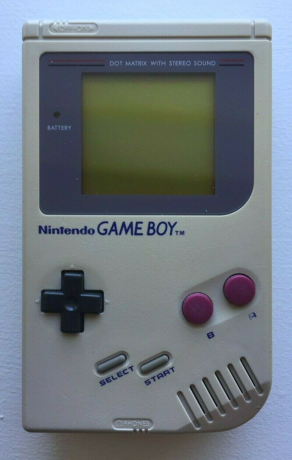 Nintendo Game Boy Original DMG-01 – 100% OEM – Tested Working