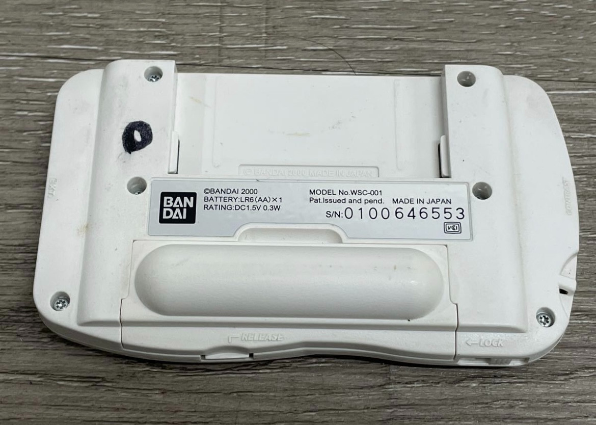 Lot of 3 Bandai WonderSwan Color Final Fantasy Edition Console For parts
