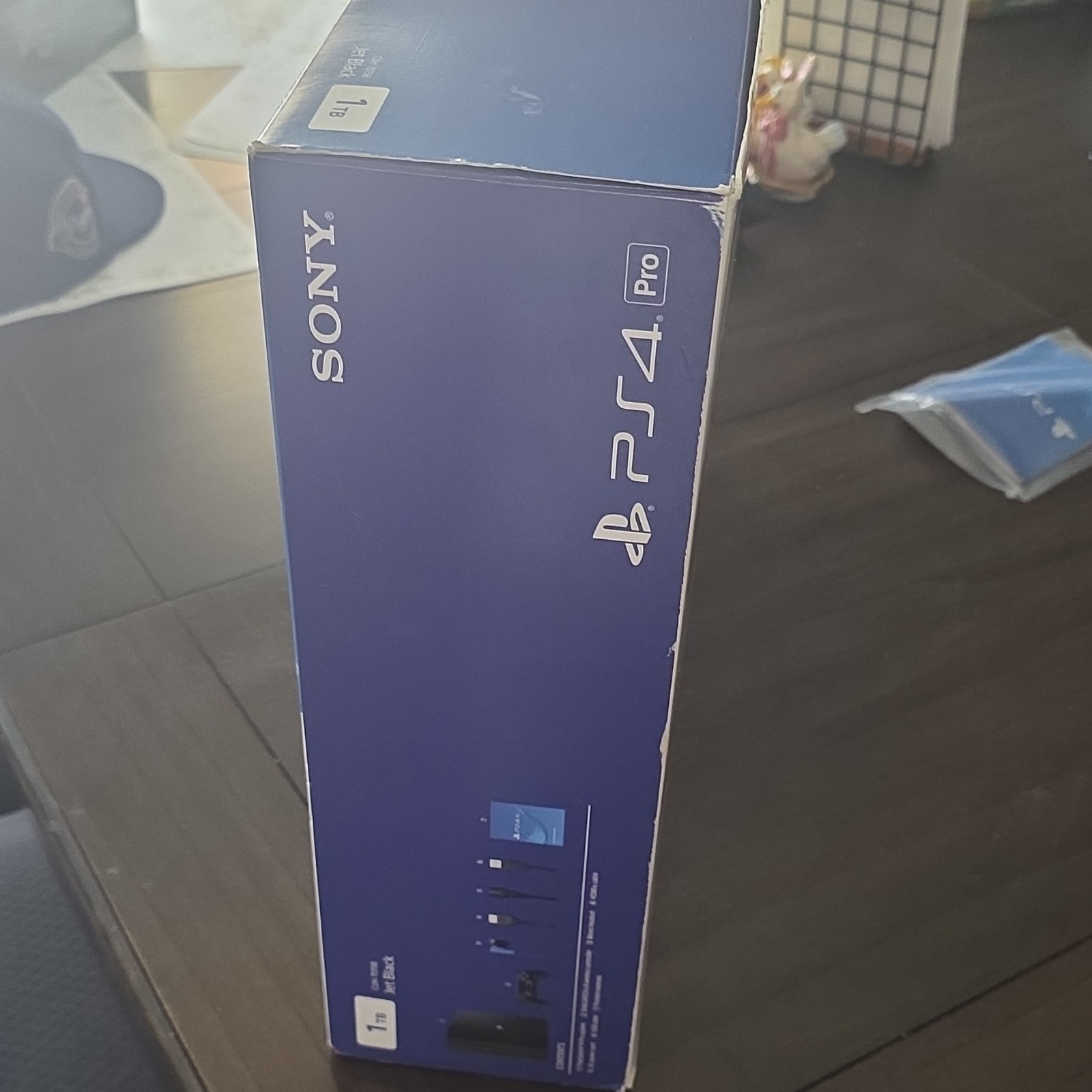 Sony PS4 Pro PlayStation 4 1TB Jet Black 4K Gaming Console CUH-7015B HDMI