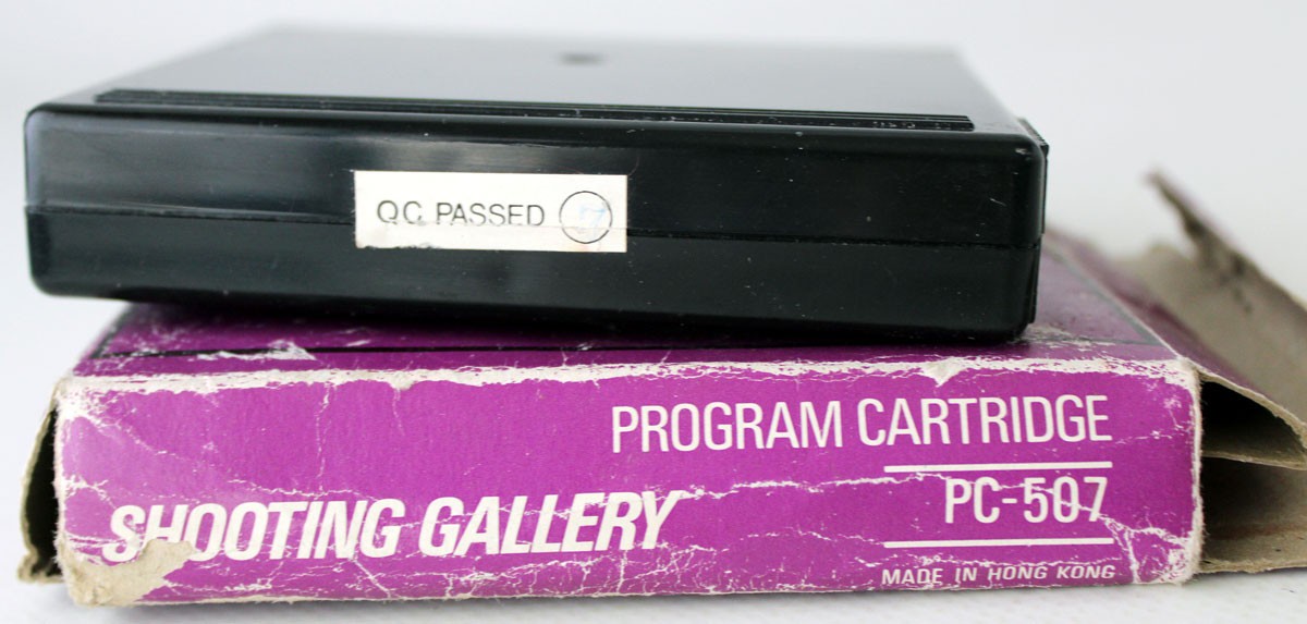 Vintage 80’s Poppy Hanimex Arcadia Shooting Gallery PC-507 Tv Game Cartridge New
