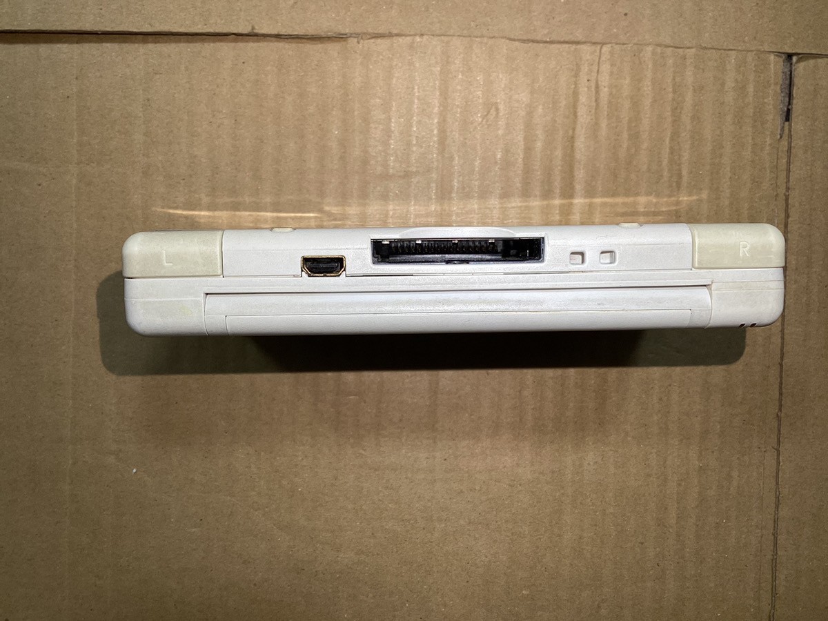 Nintendo DS Lite Crystal White USG-001 Japan ver. working