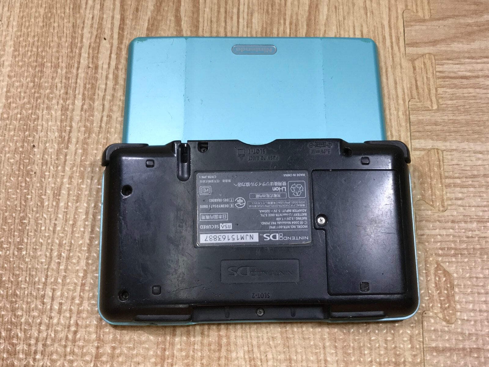Nintendo DS Turquoise Blue Console Nintendo Japan – With Defects LG8980