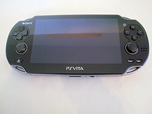 Playstation vita 3G/Wi-Fi model CRISTAL BLACK PCH-1100 AB01 Console only 1000