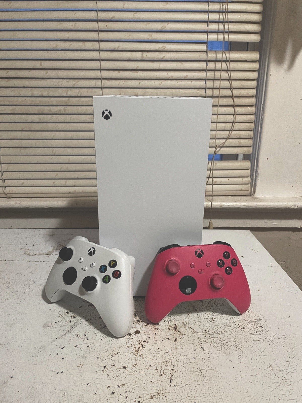 Microsoft Xbox Series X Digital Console with 3 controllers