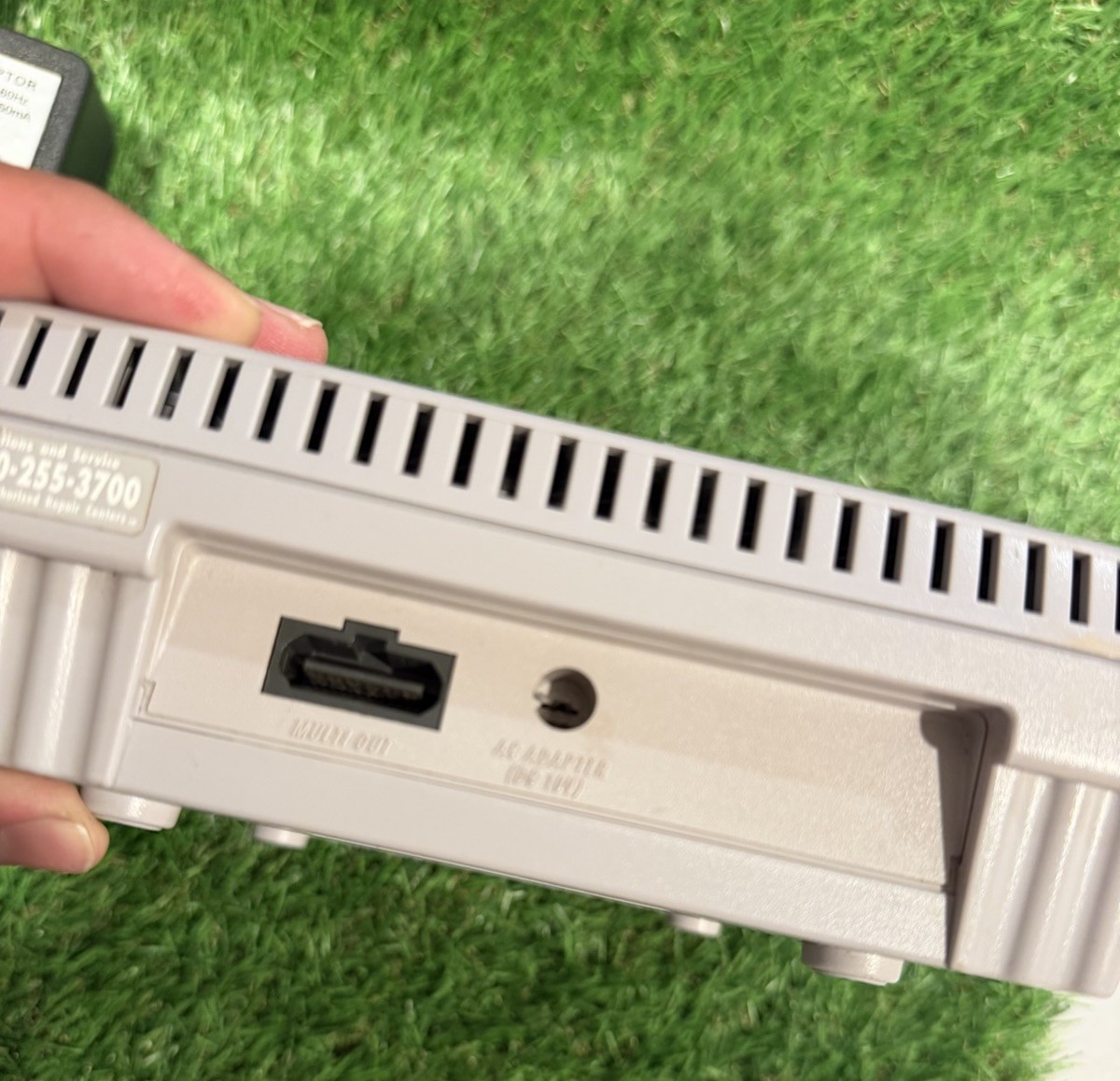 SNES JR Console Bundle OEM Controller Super Nintendo w/ Super Mario World