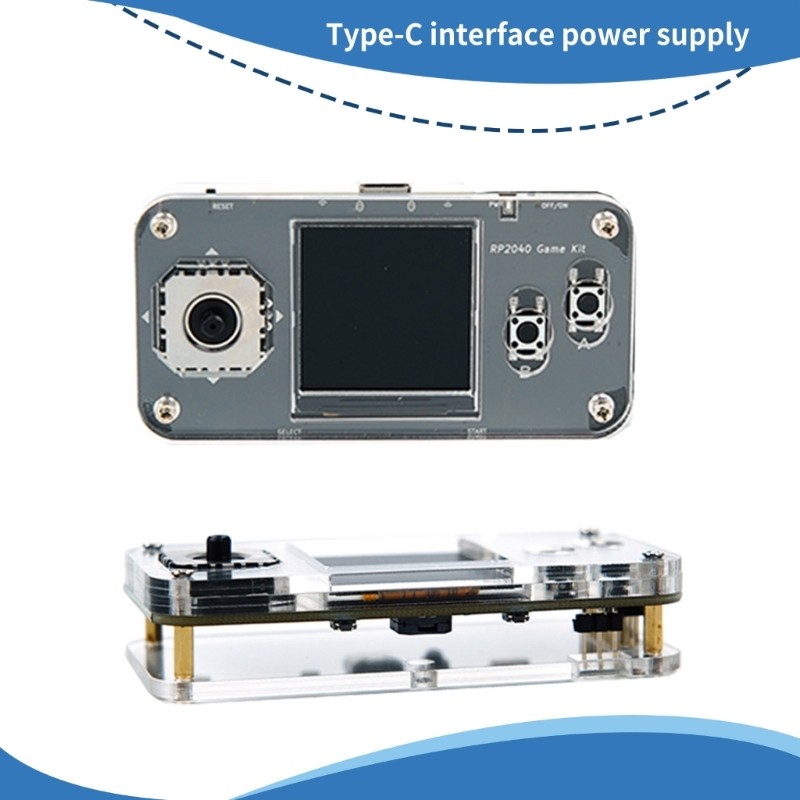For RP2040 Small Game Console Board with 1.54″ High Resolution LCD