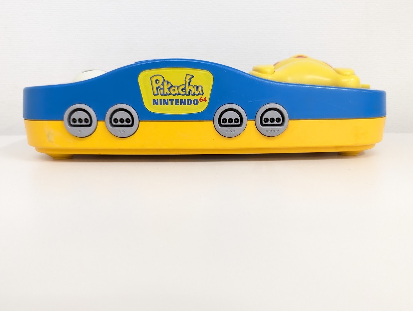Z597 Nintendo 64 Pokemon Pikachu console controller Blue x Yellow Limited N64