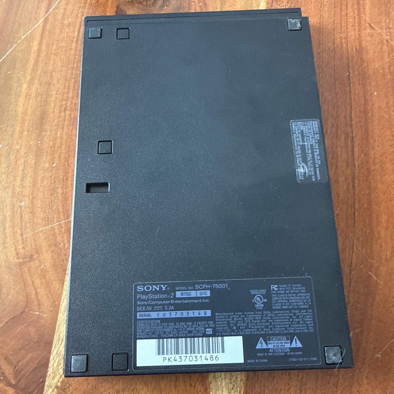 PlayStation 2 PS2 Slim SCPH-75001 Console w/OEM Controller, Power, AV Cables