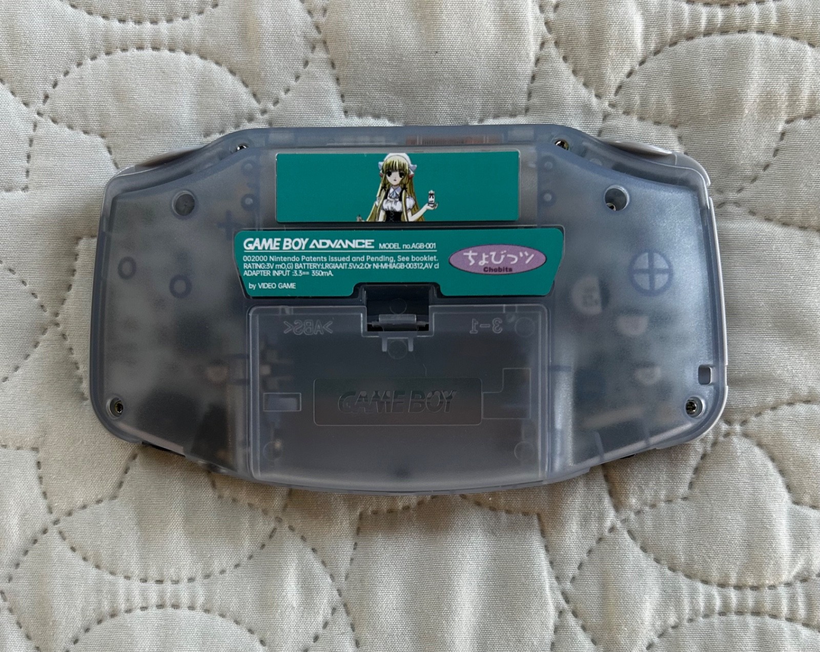 Glacier Nintendo Game Boy Advance backlit ags101 Handheld System console ips