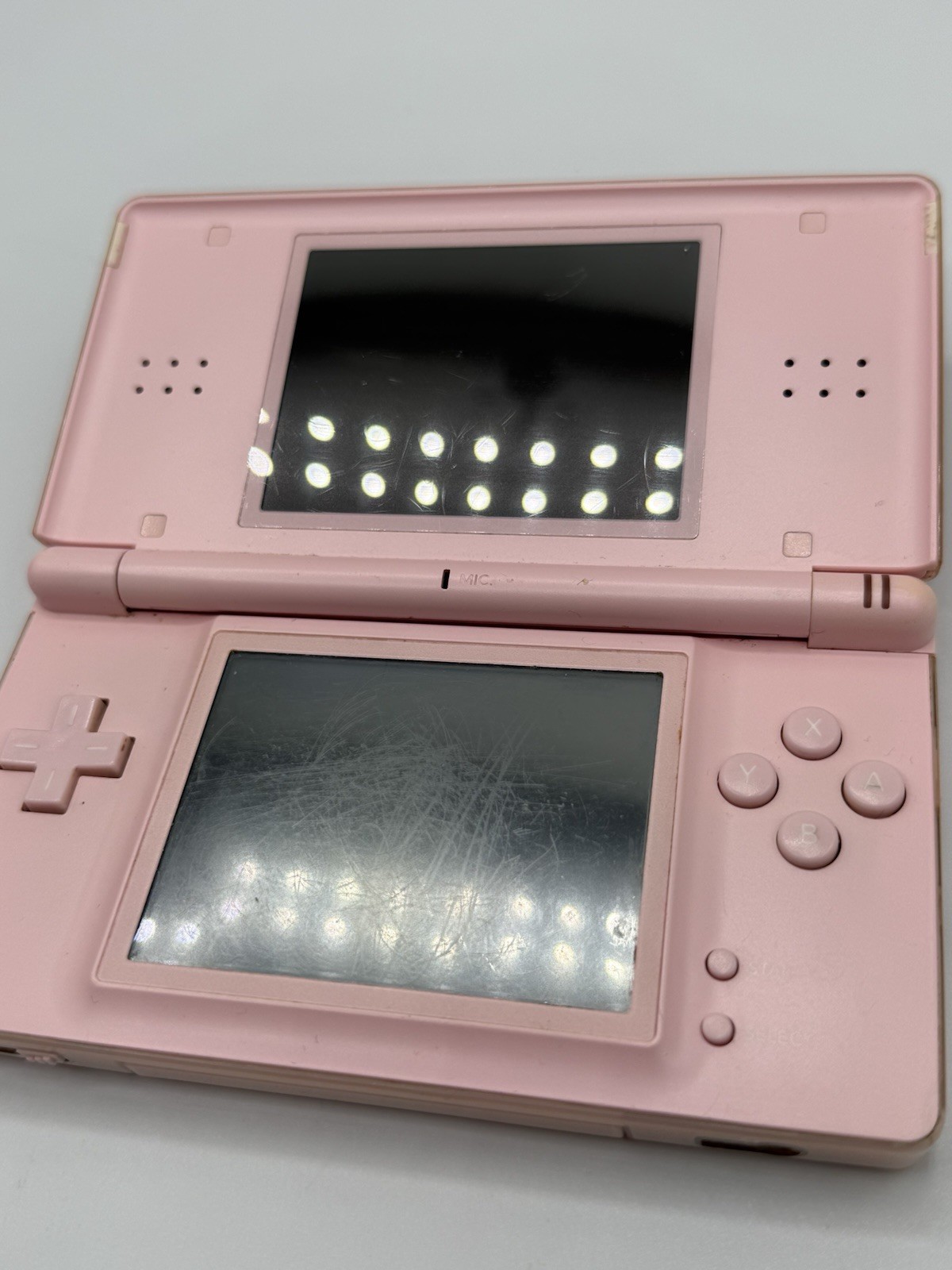 Nintendo DS Lite Console Pink Coral – CIB Complete In Box! Fair – Read Ad
