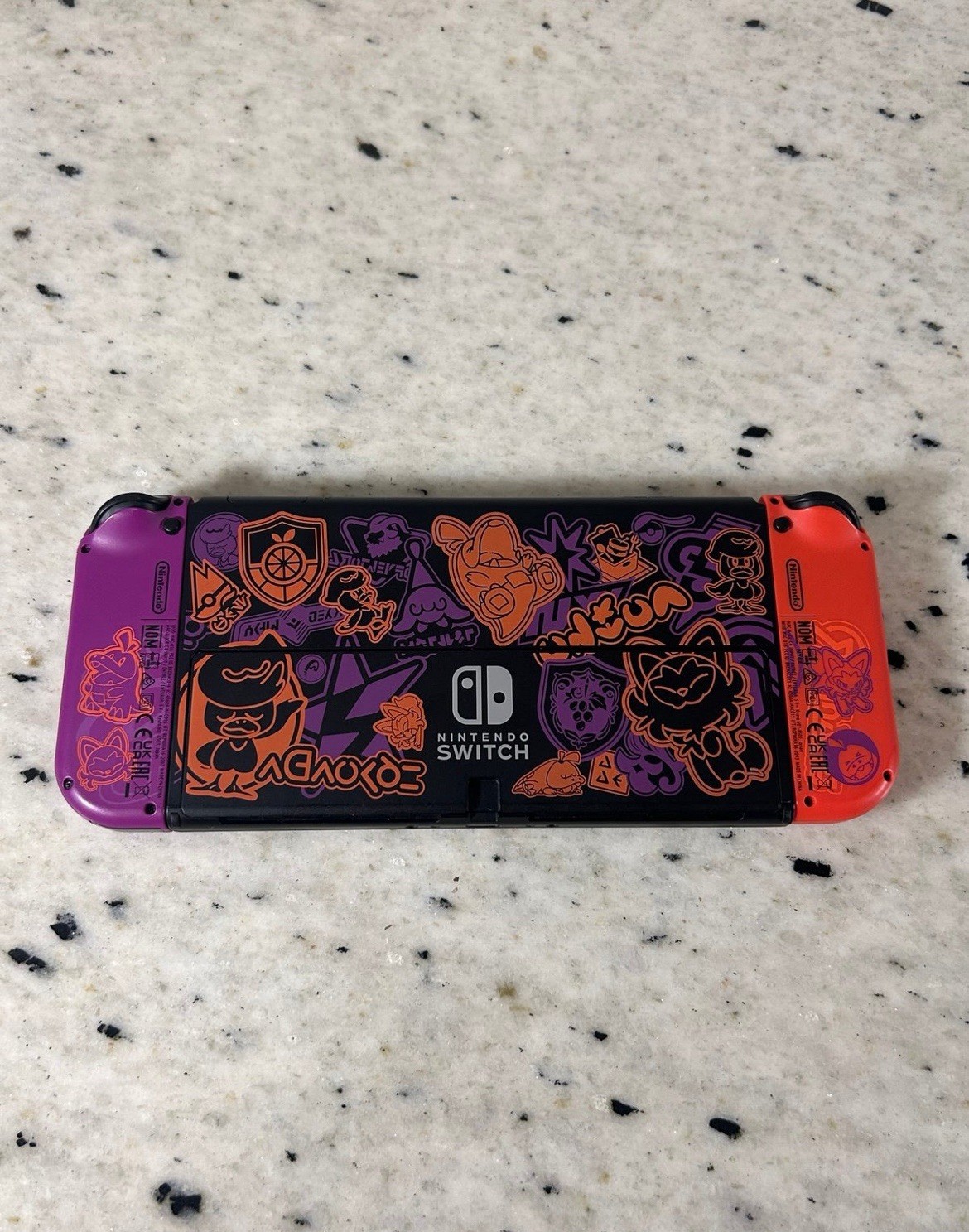 Nintendo Switch (OLED Model) HEG-001 Pokémon Scarlet & Violet Edition – 64GB…