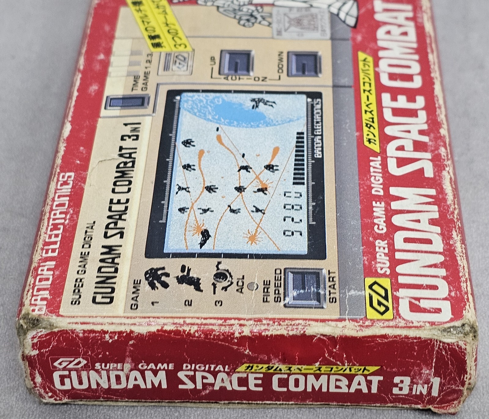 Gundam Space Combat 3 in 1 Super Game Digital Bandai Electronics