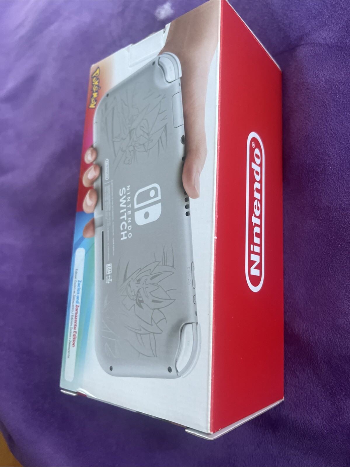 Nitendo Switch Lite Zacian and Zamazenta Game Console Brand New