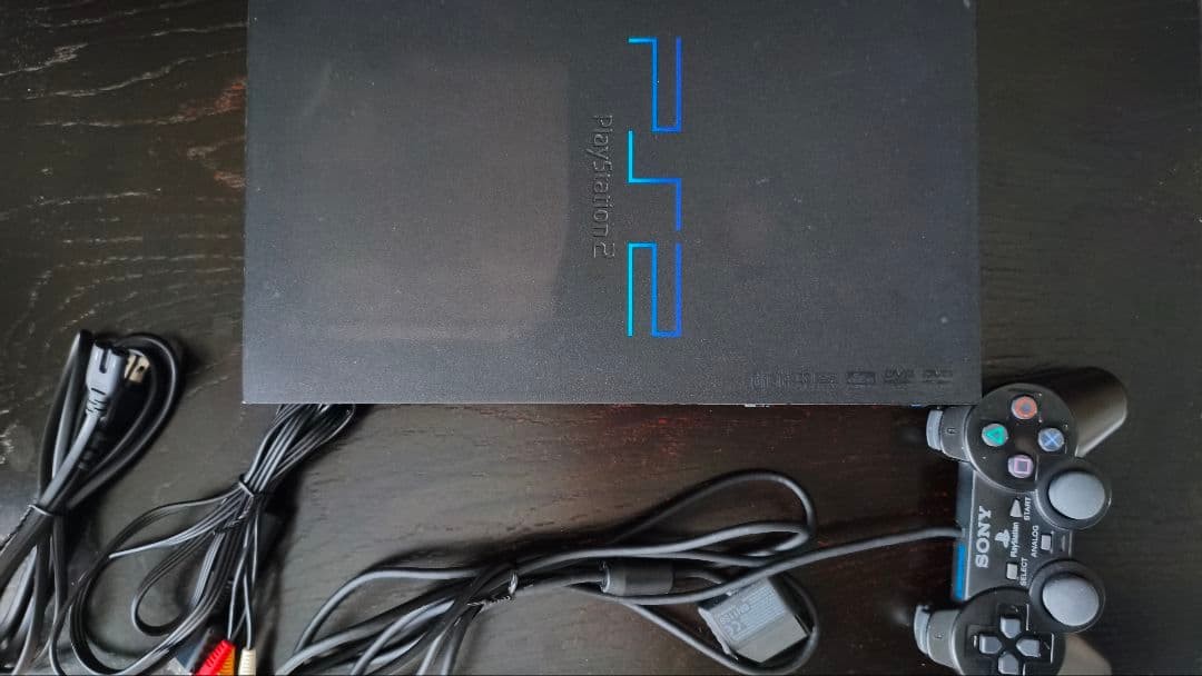 PlayStation 2 main unit Midnight Black SCPH-50000