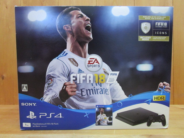 PlayStation 4 FIFA 18 Pack CUHJ10017 PS4 limited japan Free Shipping Black 1TB