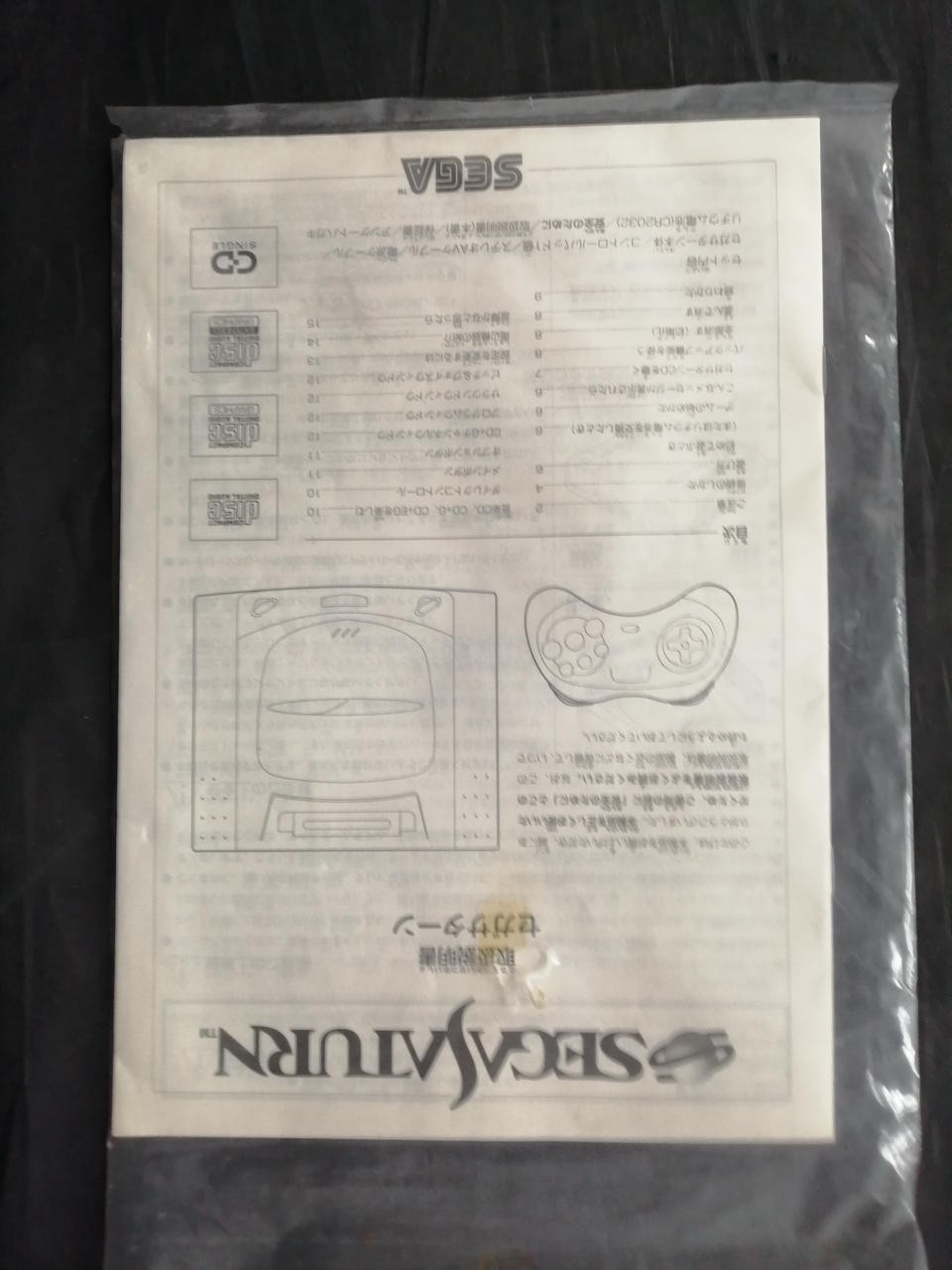 Sega Saturn Model HST 3210 SEGA