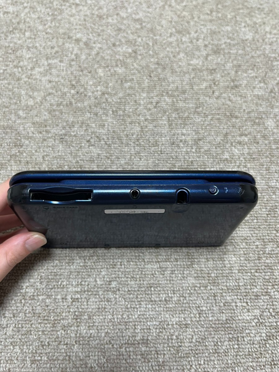 New 3DS LL XL Metalic blue Japan Nintendo Console region Japanese B969
