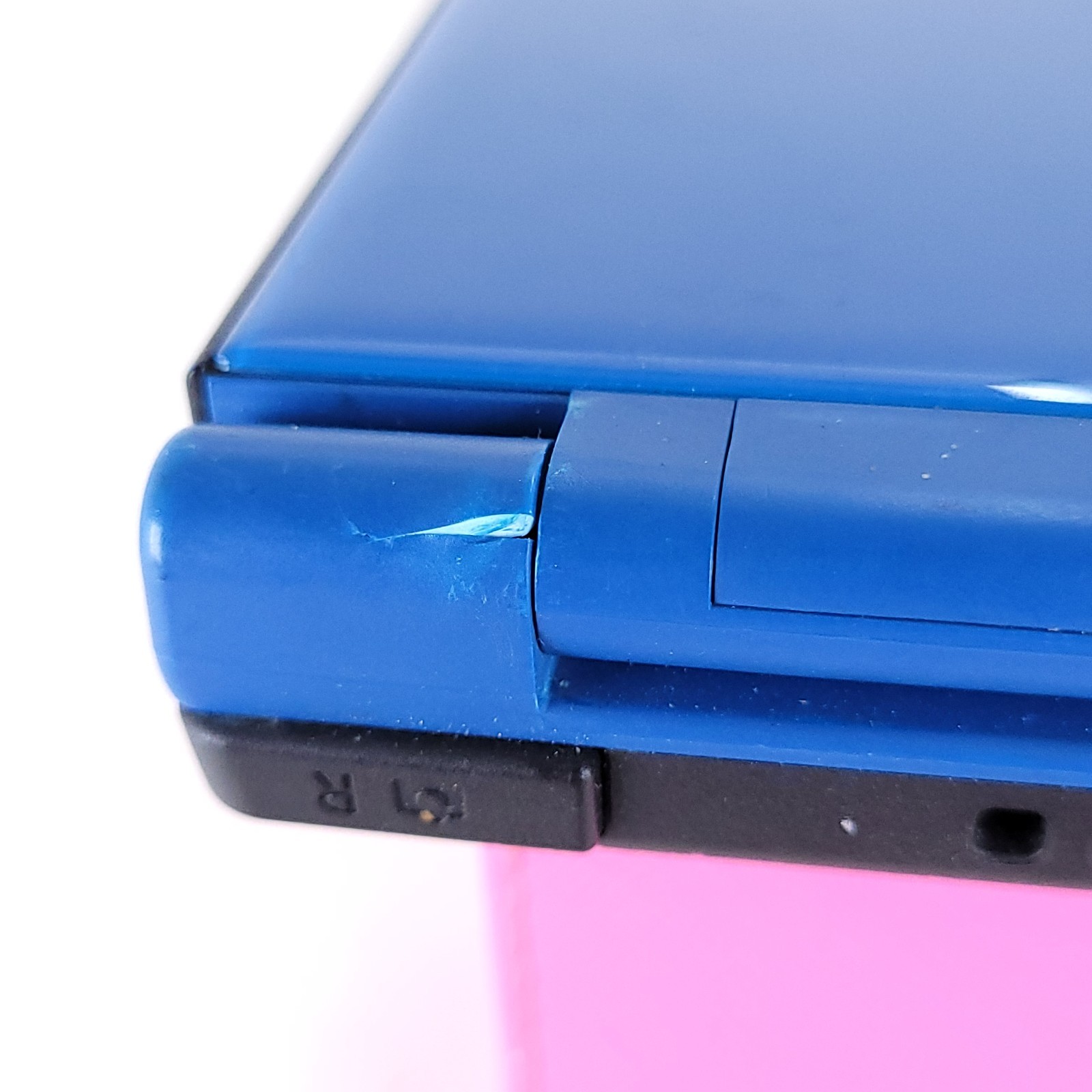 Nintendo DSi XL Blue UTL-001 USA For Parts/Repair (Powers on, Read Description)