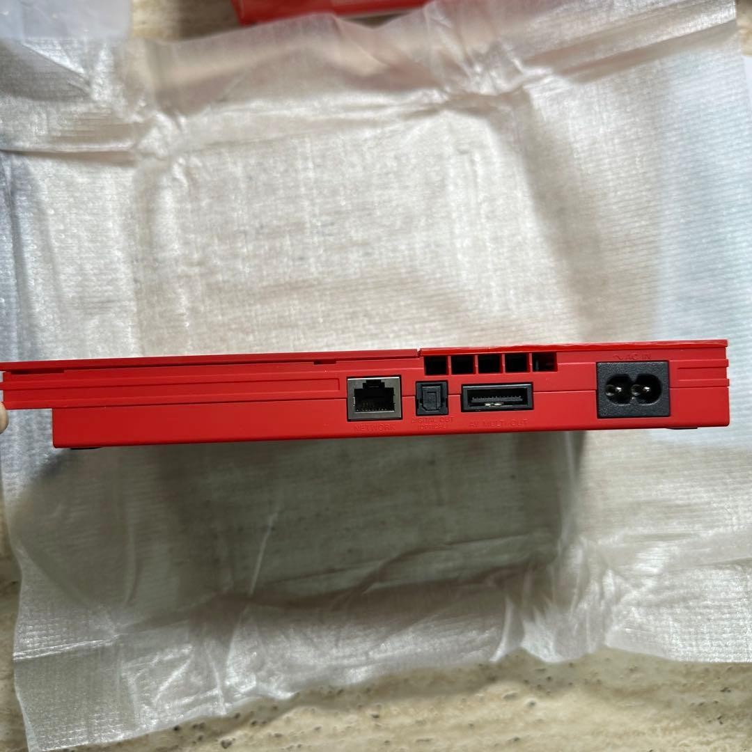 Sony PS2 SCPH-90000CR Cinnabar Red Console from Japan