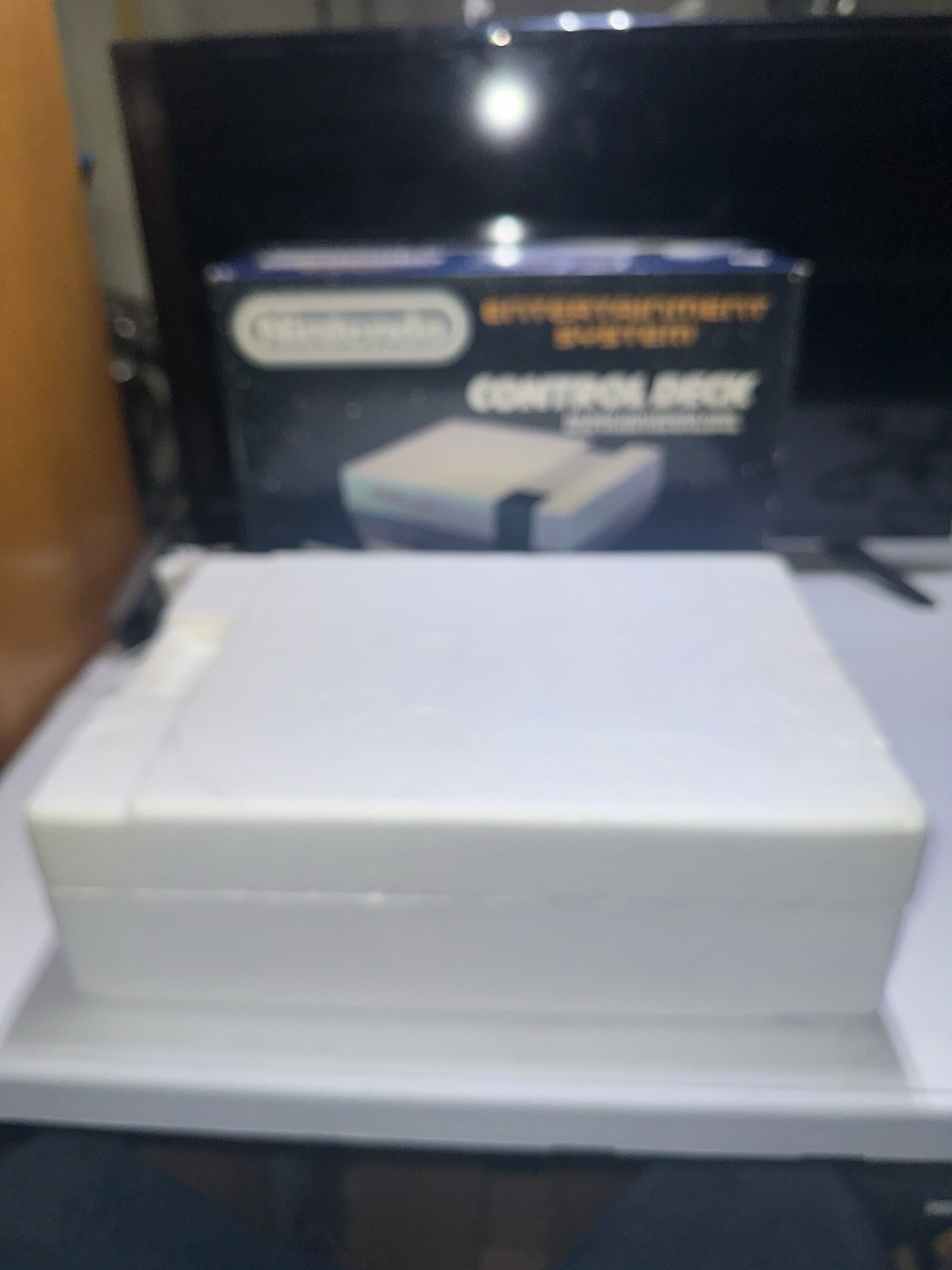 Nintendo Entertainment System Control Deck in the Box With Foam SystemWorks Good